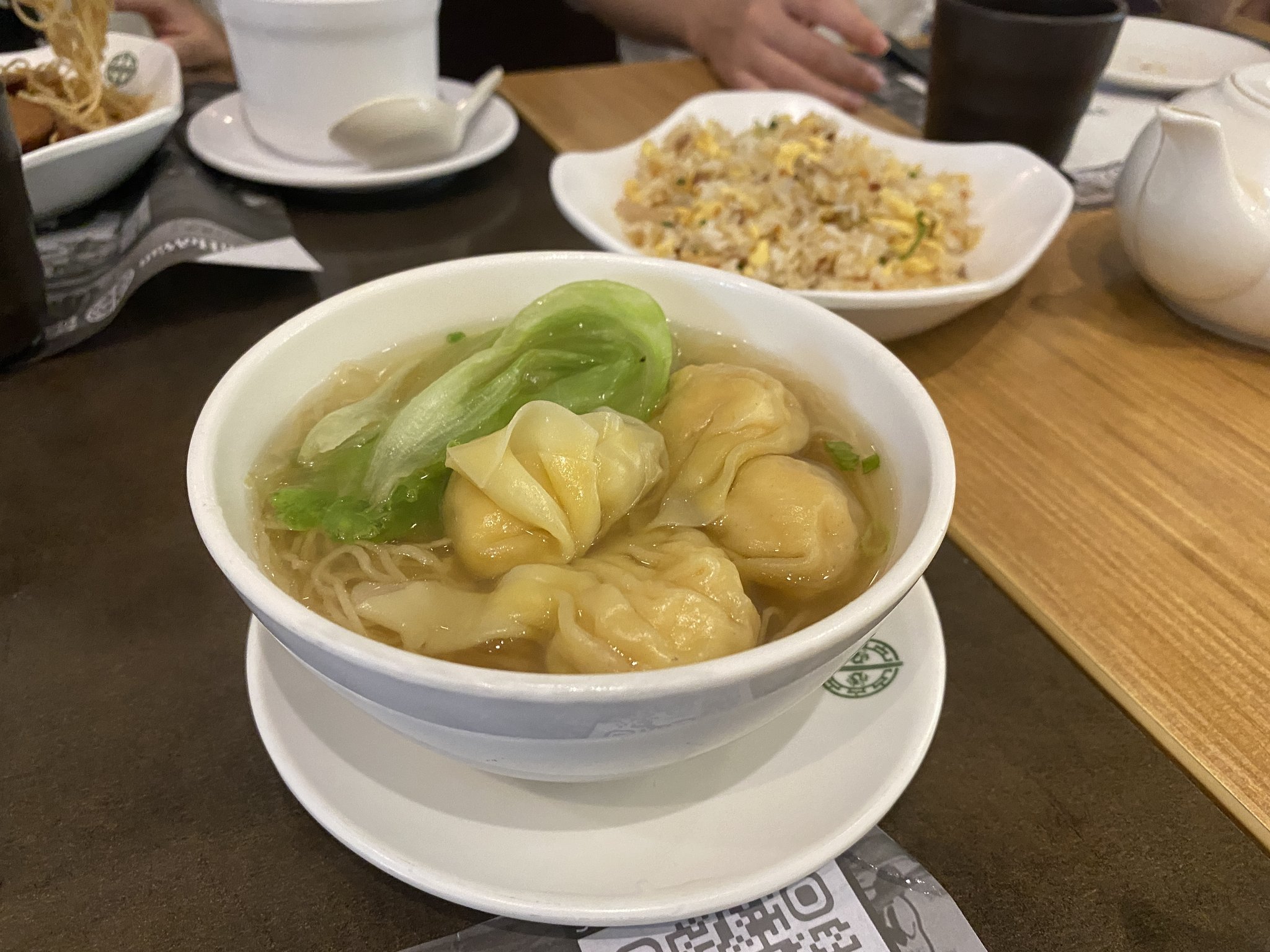 ティムホーワンのHong Kong Wanton Noodle Soup